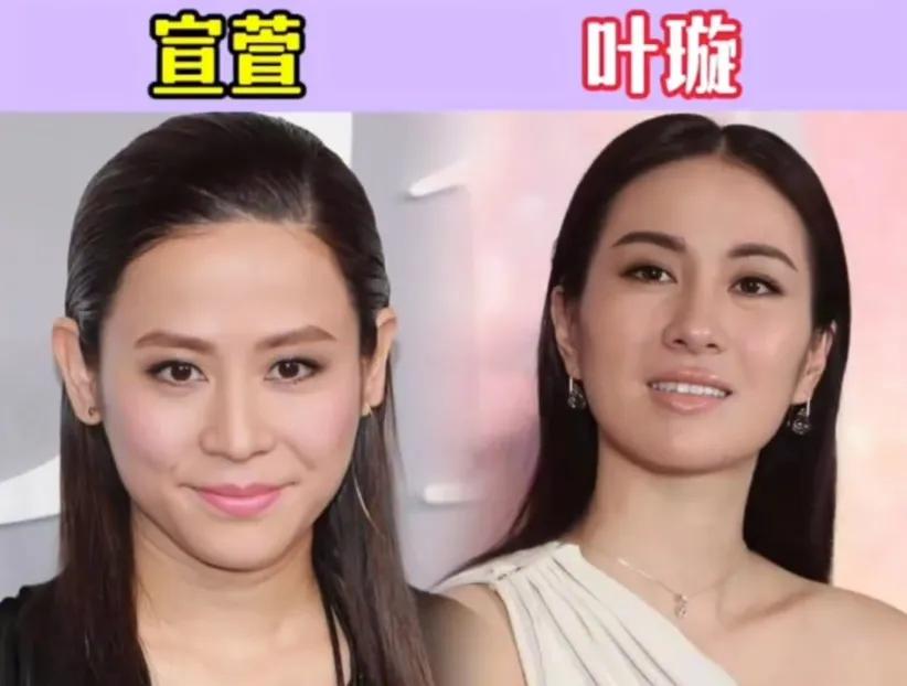 和王鸥长得很像的李纯。和曹曦文长得很像的刘涛。和叶璇长得很像的萱萱。和王力