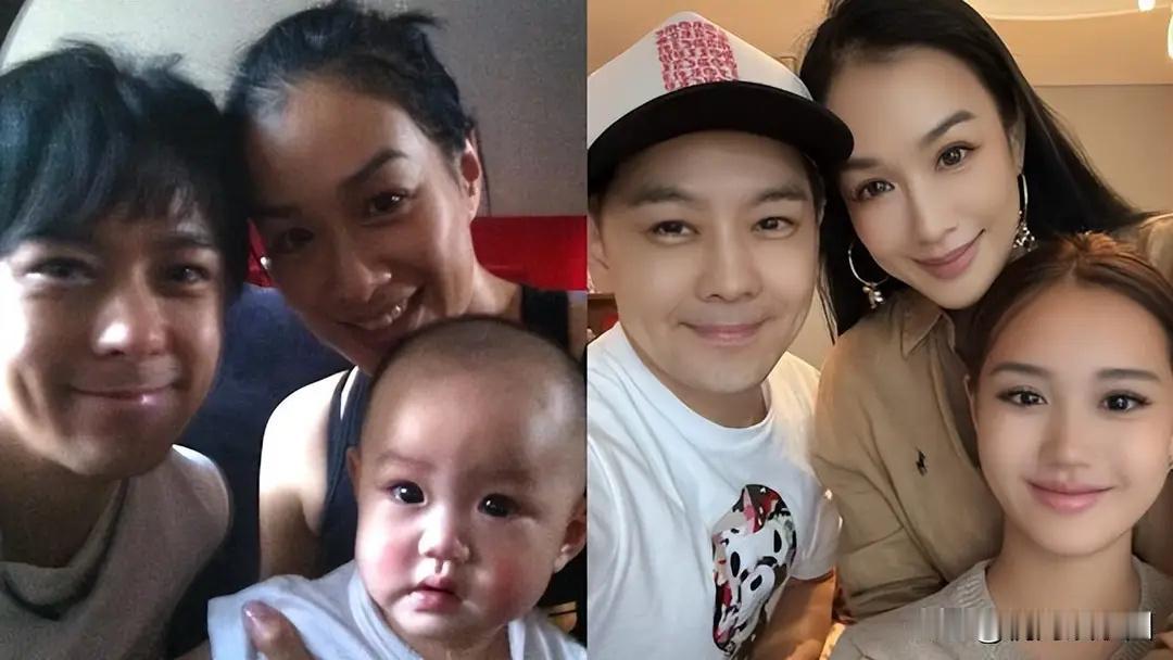 钟丽缇合体林志颖重现16年前旧照，网友吐槽：只有女儿变“老”了​