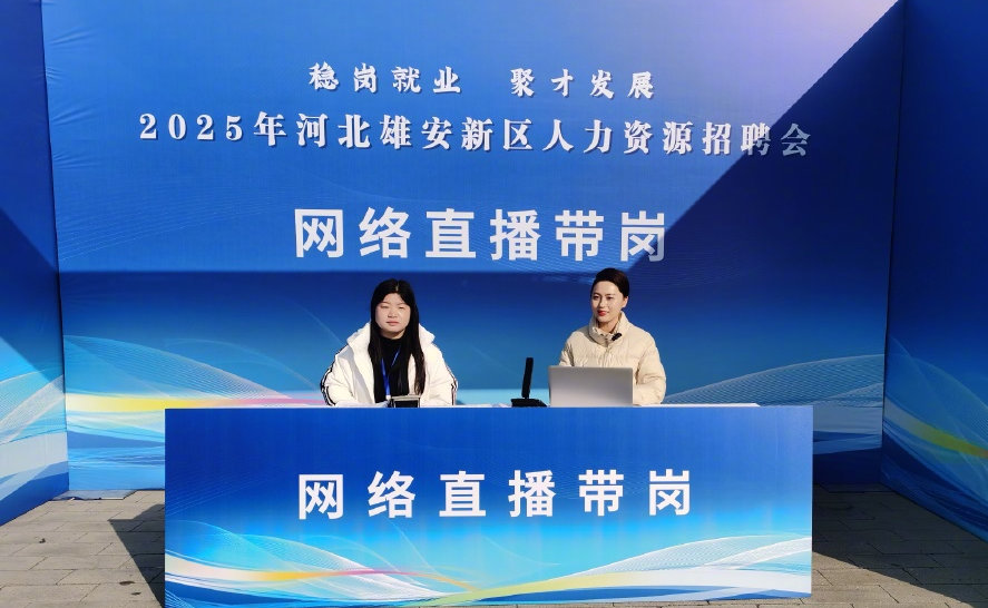 2025年河北雄安新区人力资源招聘会在雄安新区举办