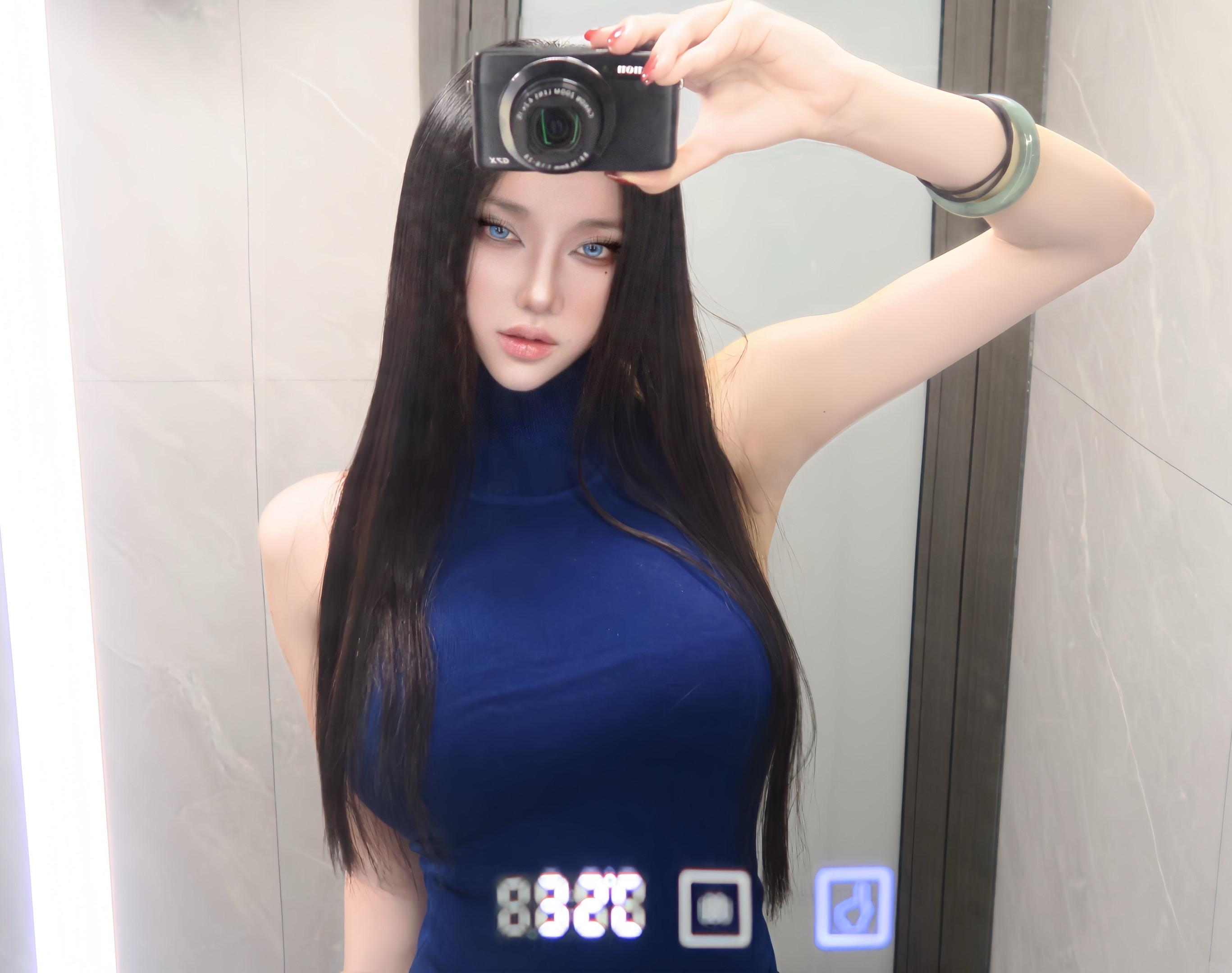 我宣布黑长直就是最显脸小的发型