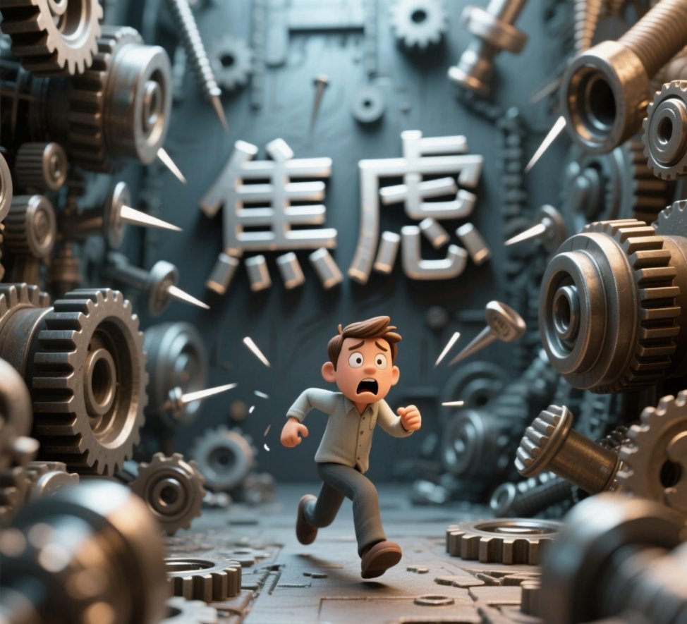 发现了容易焦虑的底层逻辑太在意外界眼光也是焦虑的根源。害怕被否定、被比较，时刻活