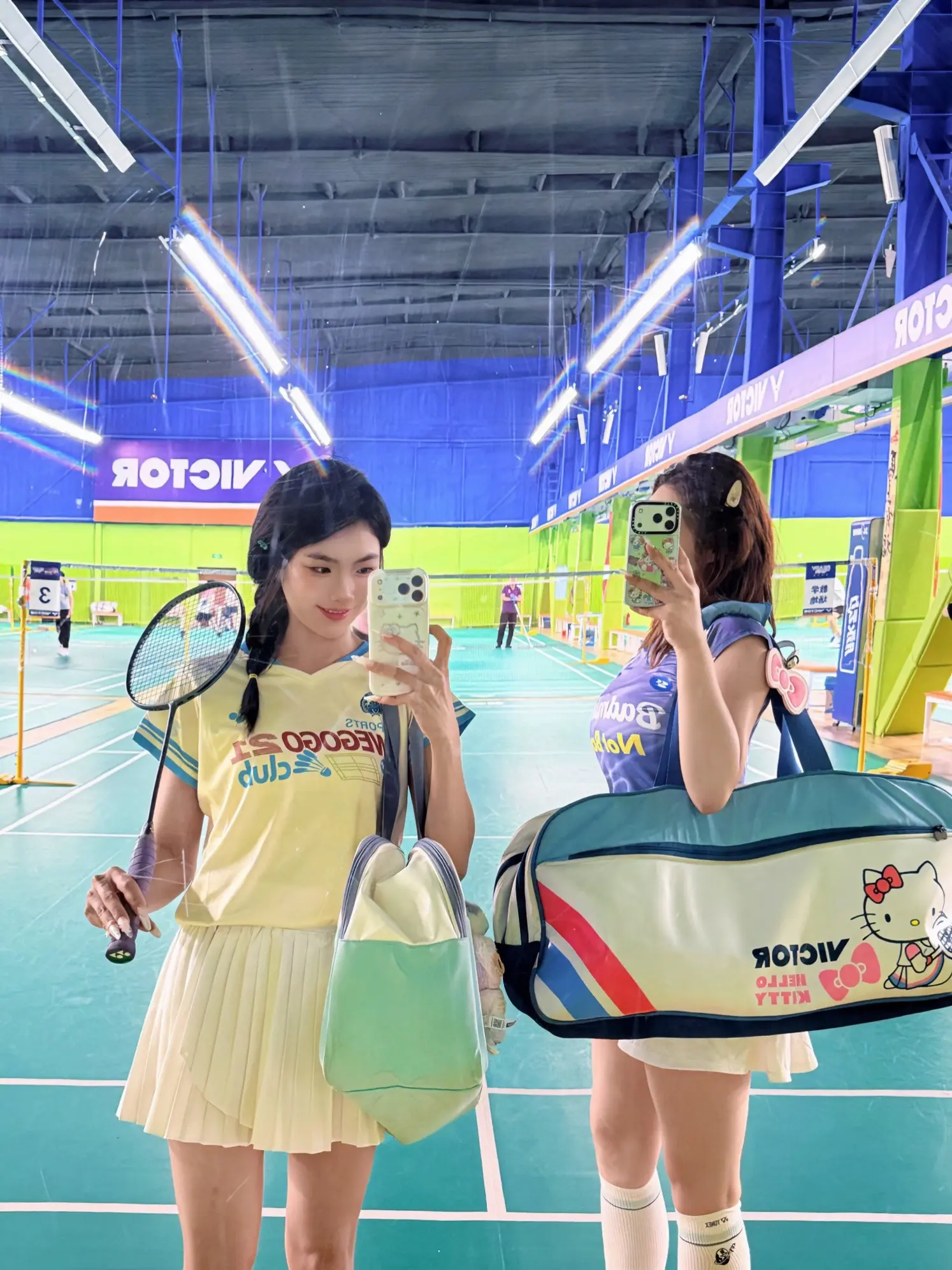 打着玩的 别压力我🏸。🏸
