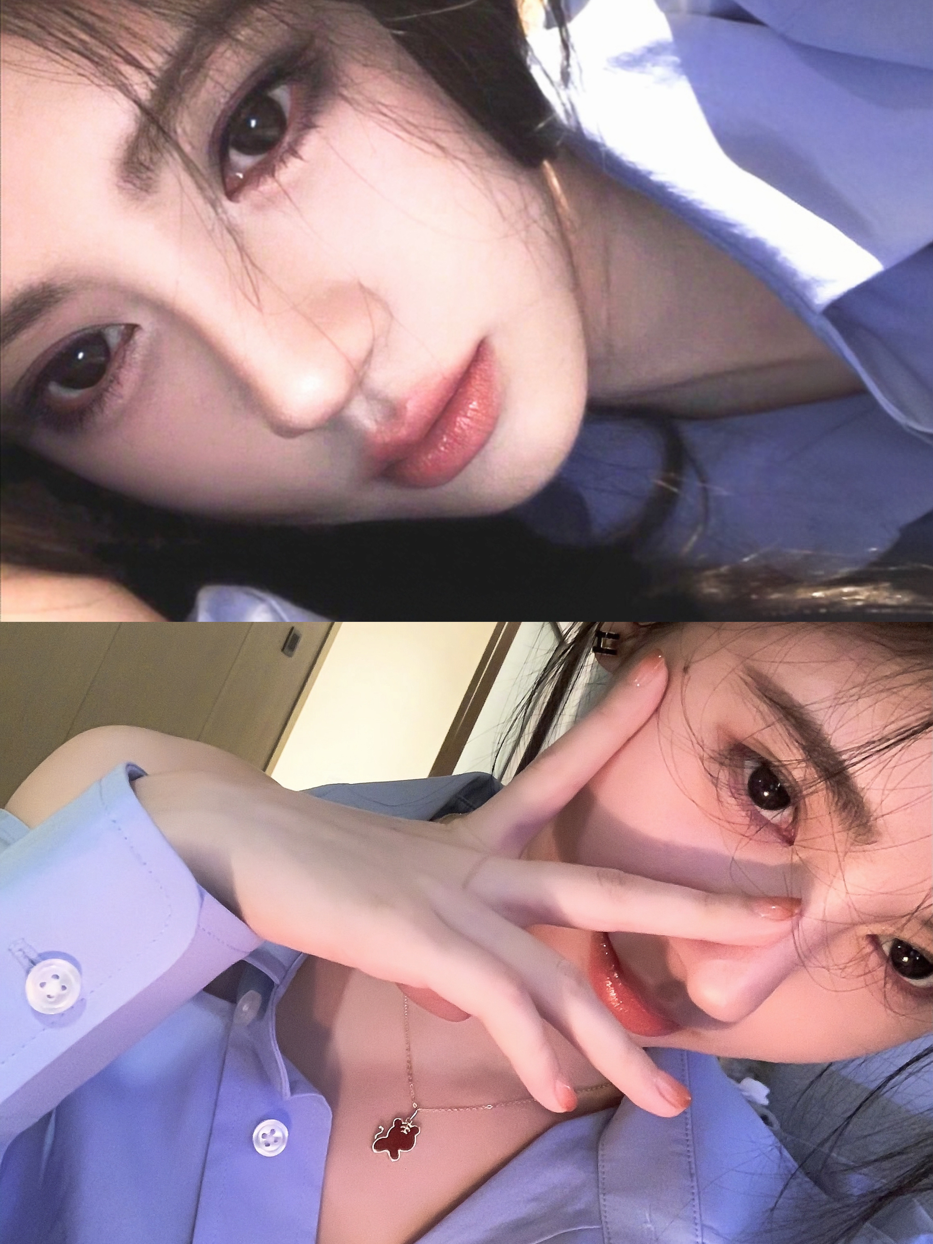 翻照片突然想到这两张照片的衣服不会是同一件吧🫣
