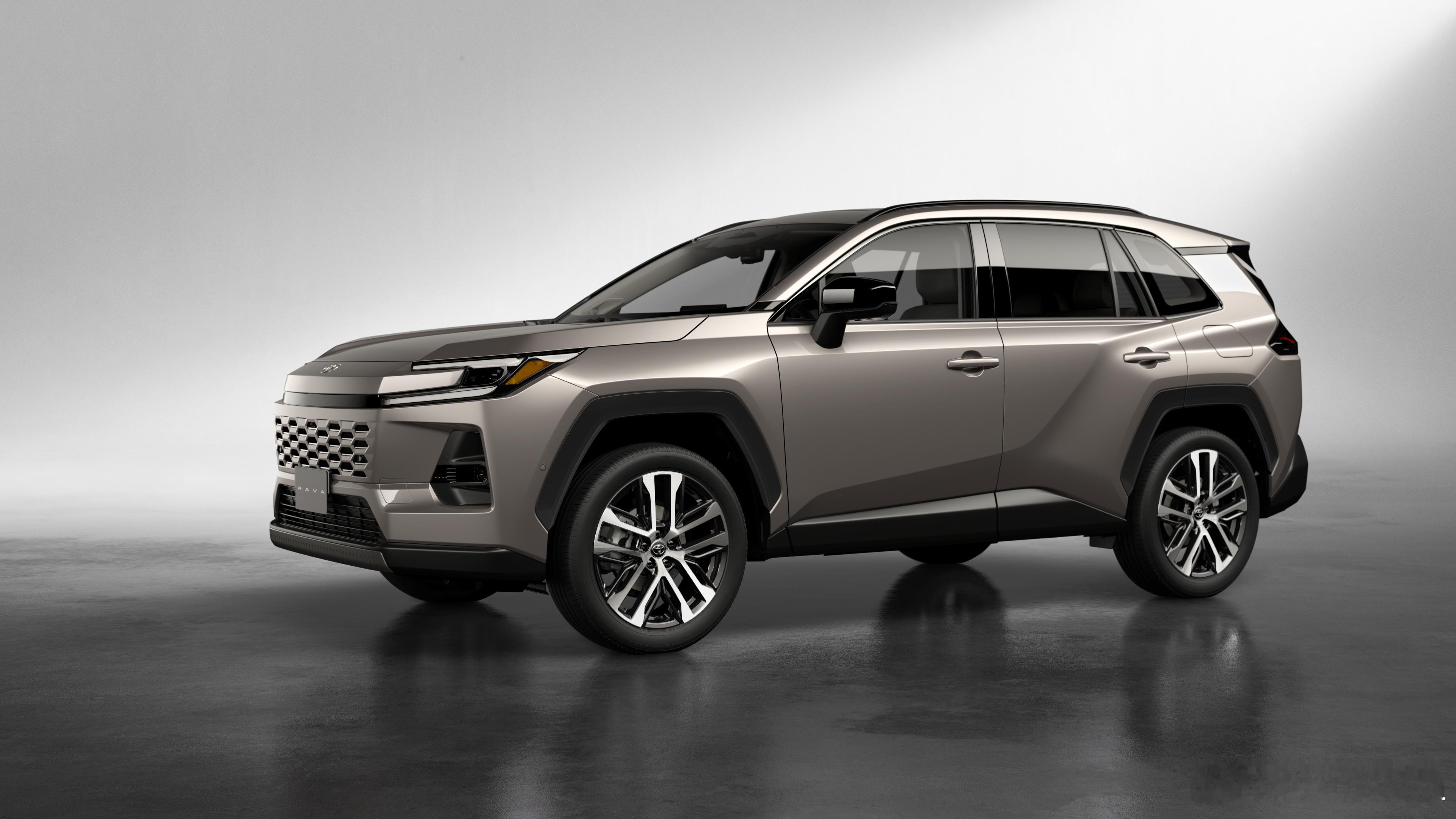 全新一代一汽丰田RAV4荣放&广汽丰田威兰达。——有两种前脸设计，一种像红