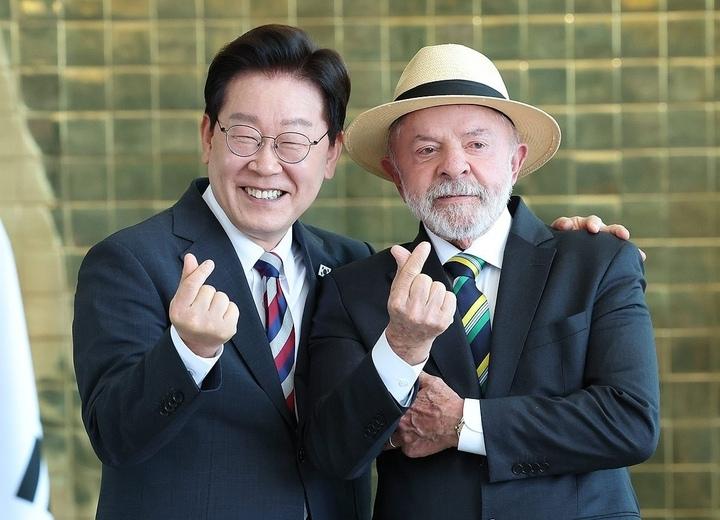 美国脸色难看！巴美吵得不可开交之时，李在明到访巴西签下重磅军工协议。就在