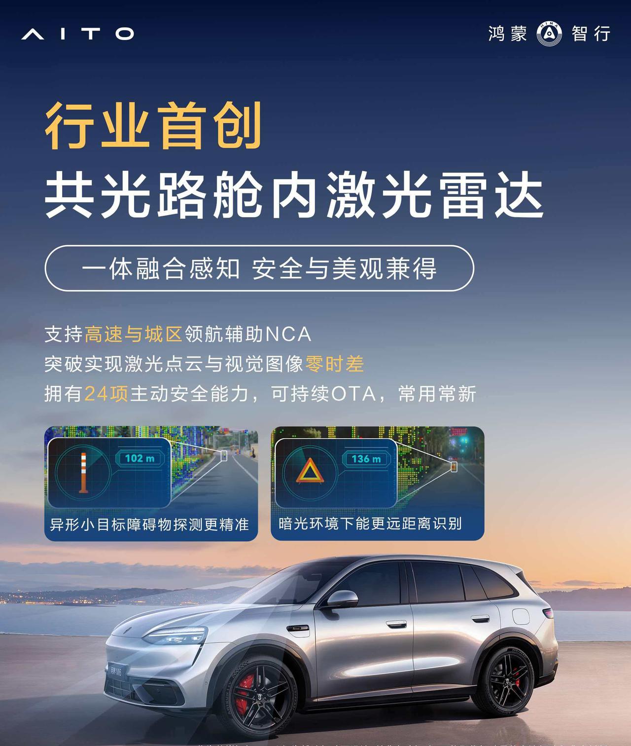 适配城乡混合路况，问界M6全场景辅助驾驶更全能往返城乡结合部，路况杂乱多变，既