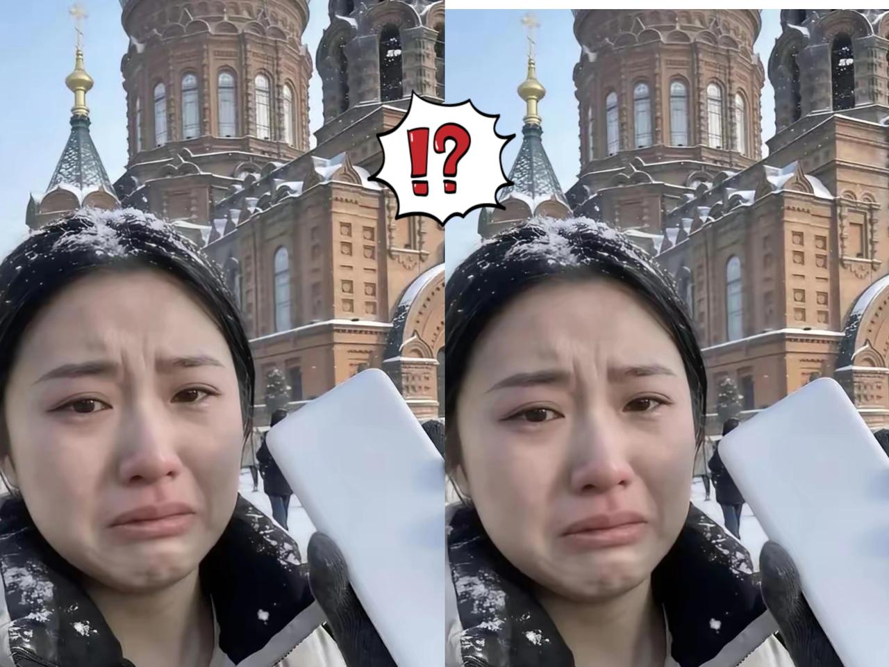 千万别觉得哈尔滨拦着穿运动鞋的游客是刁难！南方博主刚站冰雪大世界门口就被拦下，