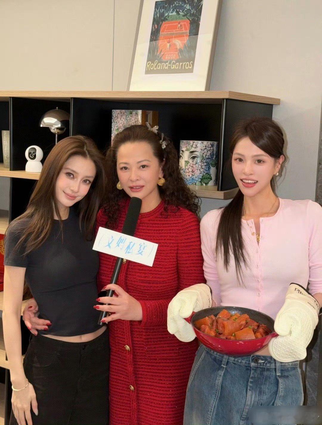 angelababy参加上海网红聚会鼻姐的人脉真的内娱top，上到欧美名流圈，