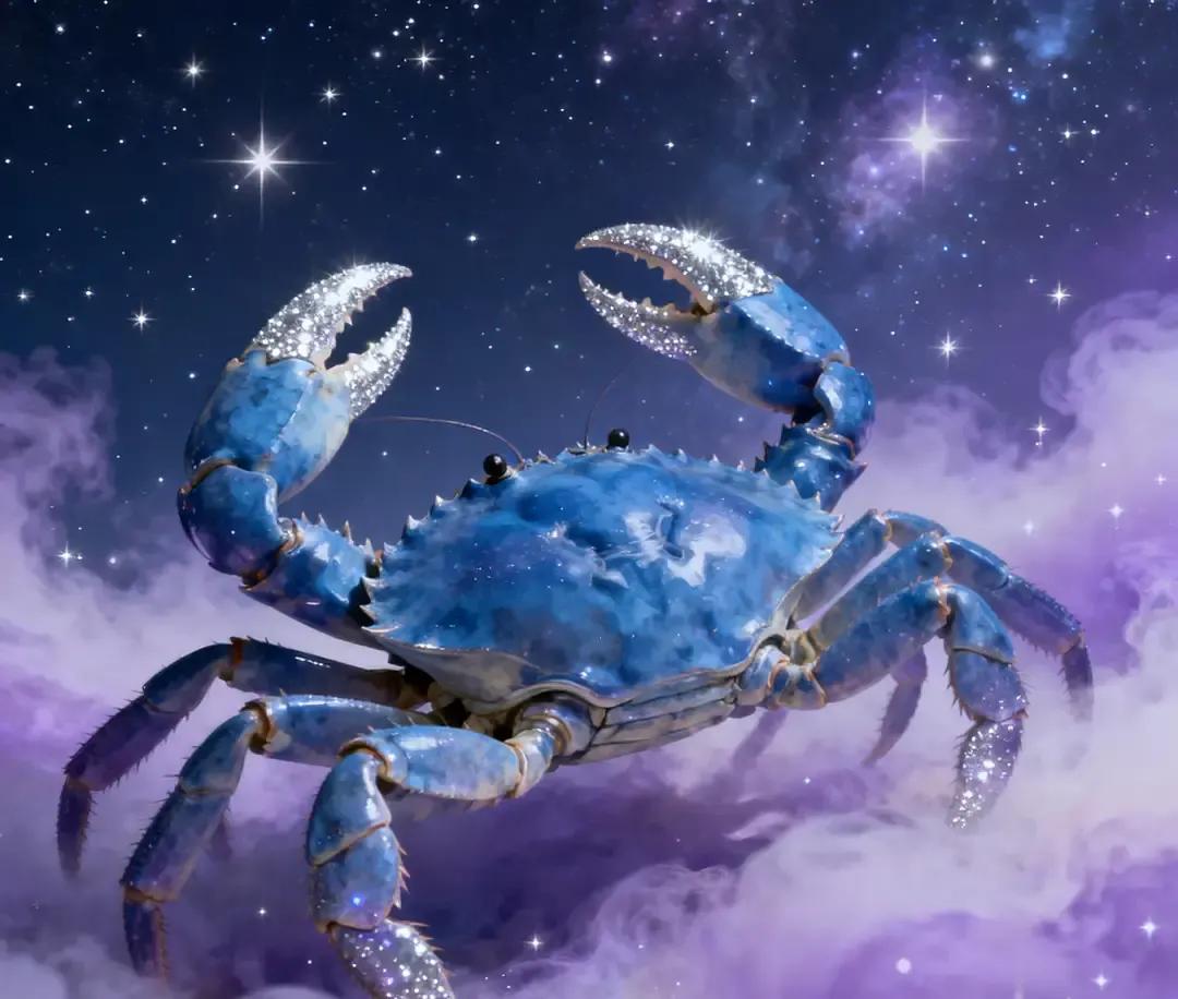 巨蟹座12月像被老板突然点名升职，我朋友圈三个巨蟹同一天晒工牌。月初还在熬夜改