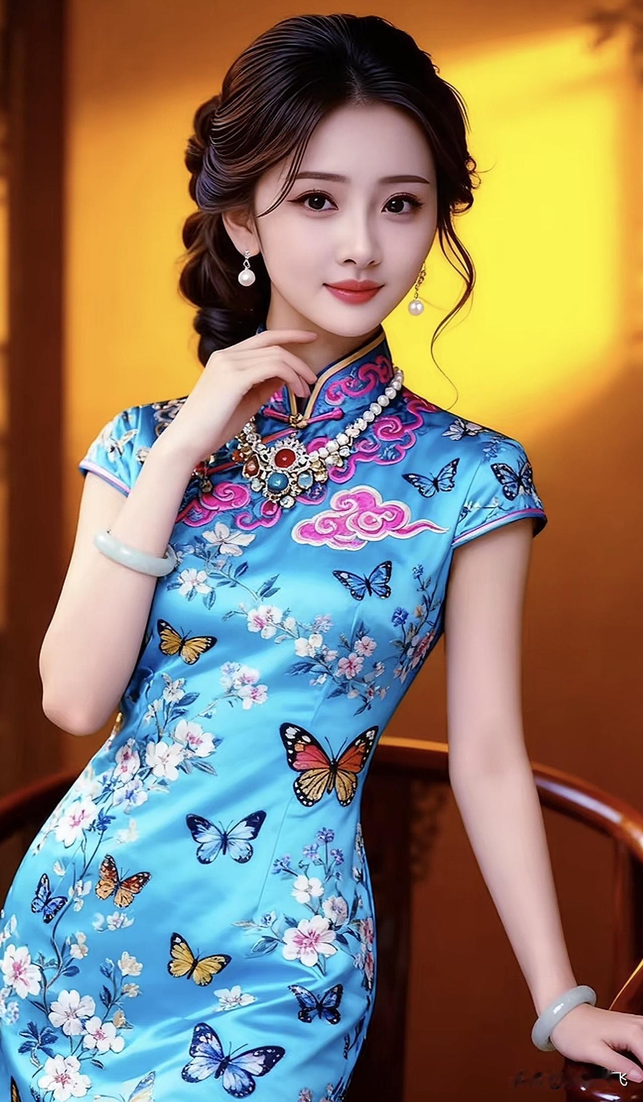 优雅旗袍秀，尽显东方韵味！东方佳人旗袍秀旗袍秋日大片旗袍秀雅韵旗袍秋日大片