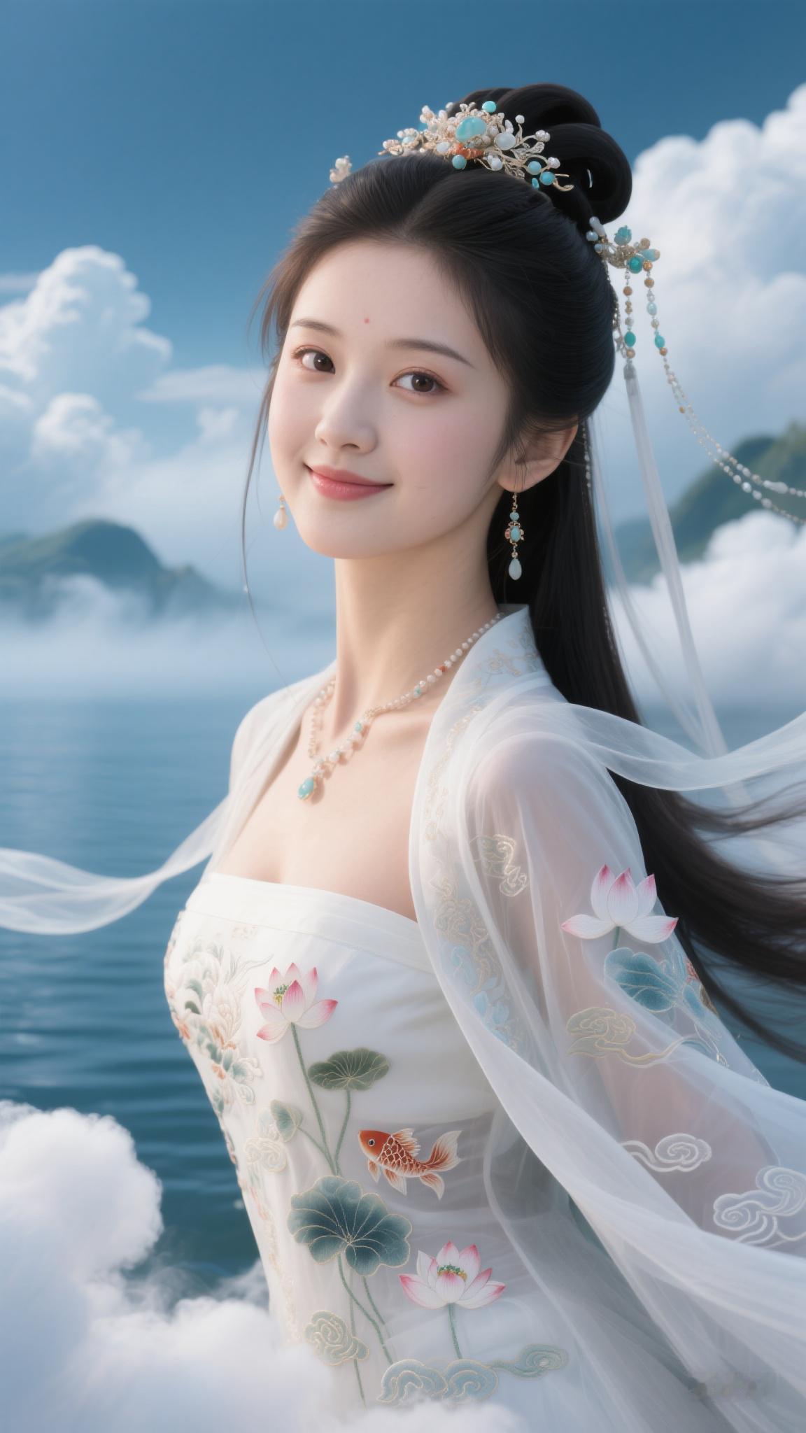 古装女神古风美女还是古装美唯美仙气飘飘