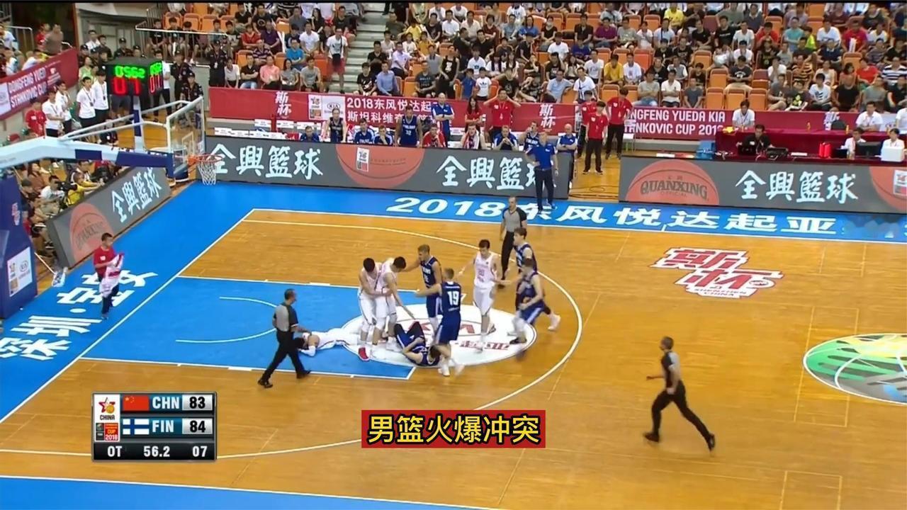 中国新星三分绝杀视频刷屏，2米16巨人遭质疑，NBA之路真能通？昨天下午我刷短