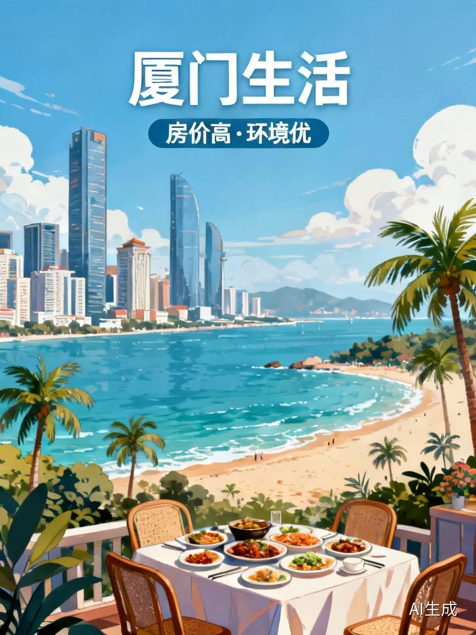 福建人大多比较向往在厦门生活，这种向往甚至超过了对福州的。在福建，只要家境较为富