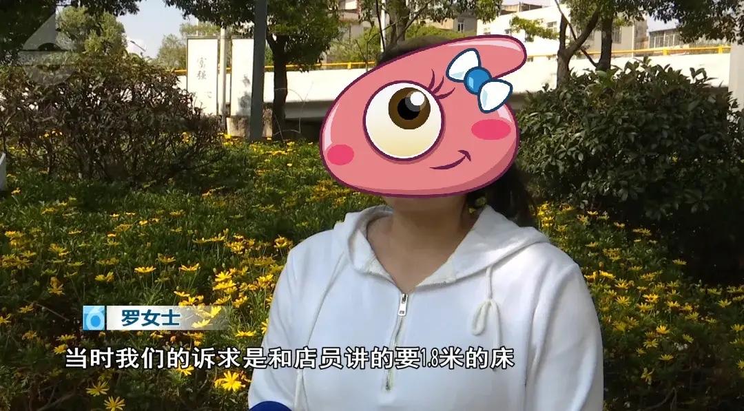 “到嘴的肉哪有吐出来的道理！”云南昆明，女子在某家具店相中一款床，并付了3500