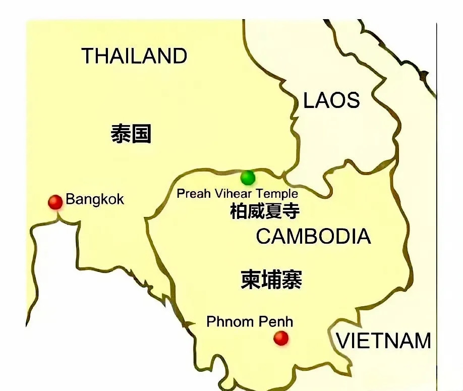泰柬冲突升级，泰国第3装甲师挺进，柬埔寨紧急求助美法泰国陆军战斗力最强的第三装
