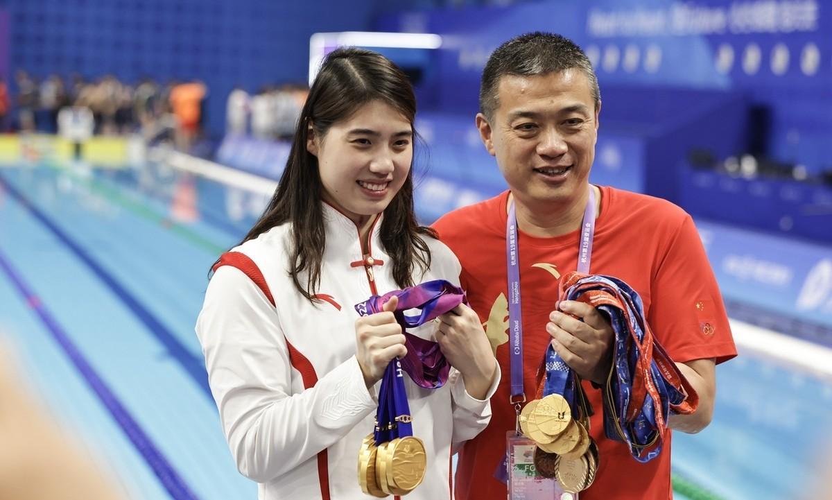 中国泳协领导力排众议还是很有魄力的，新任中国游泳队总教练崔登荣麾下弟子巴黎奥运表