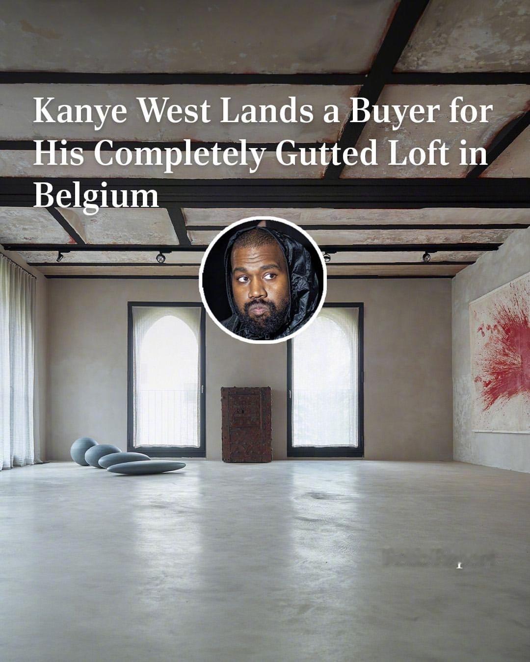侃爷KanyeWest继续卖房子！他为自己在比利时安特卫普附近，由Axel