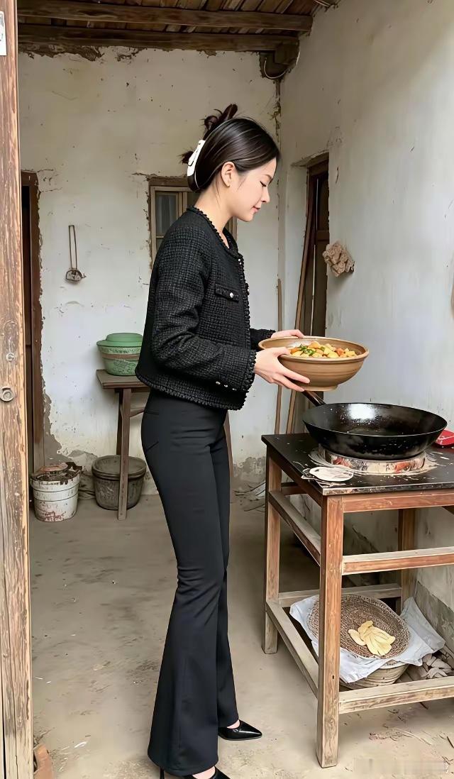 这家境能娶到这样的媳妇属实羡慕她老公了