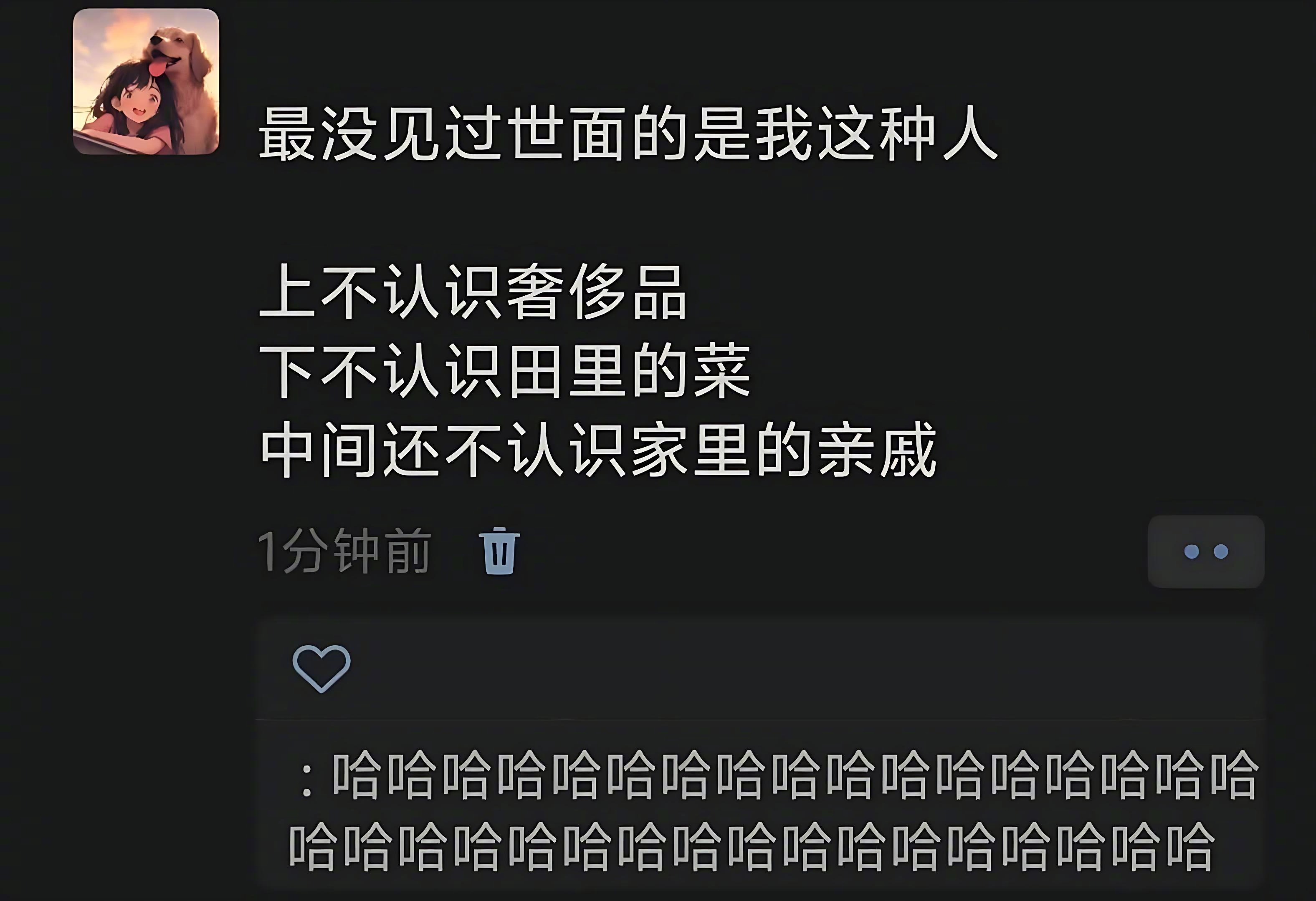 《最没见过世面的是我这种人》