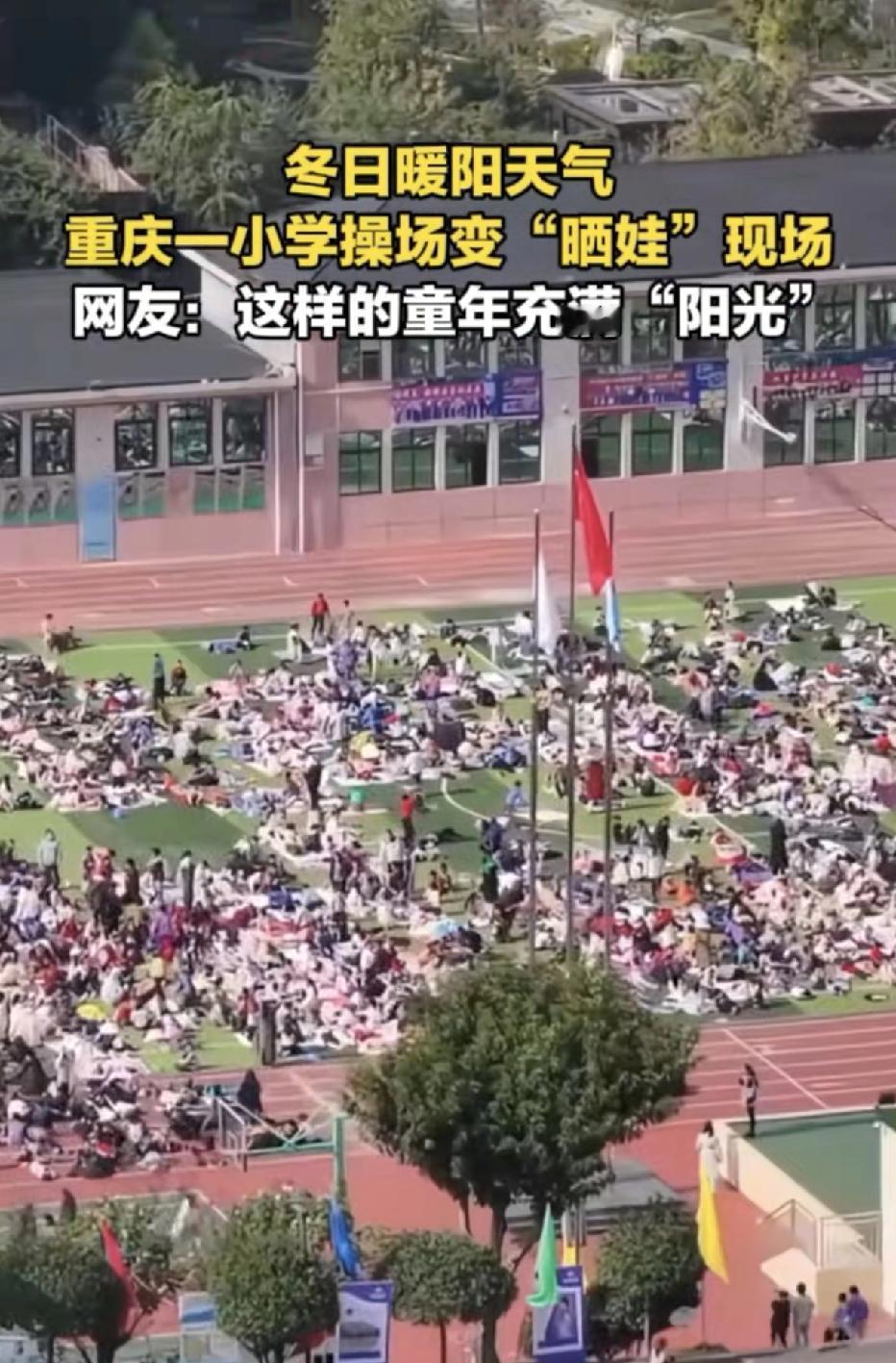这才是真正的晒娃吧！重庆的冬天总是雾蒙蒙，阴沉沉的，阳光是最奢侈的营养品，最近这