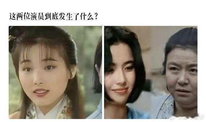 一个是自然老去，一个是因病发福​​​​