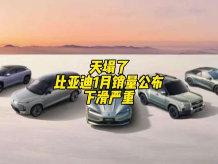 比亚迪1月销量下滑严重!市场预期是否兑现?
