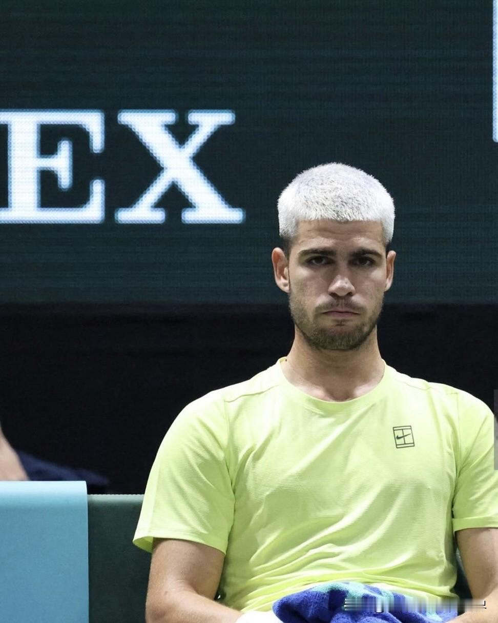 阿尔卡拉斯在巴黎大师赛不敌诺里之后出席赛后发布会谈到此次爆冷。记者:"你练了