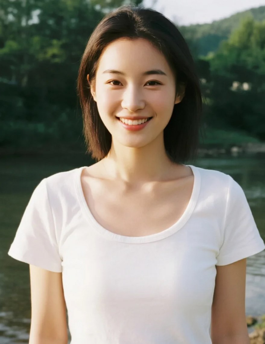 美女的甜美魅力，谁看了不心动？