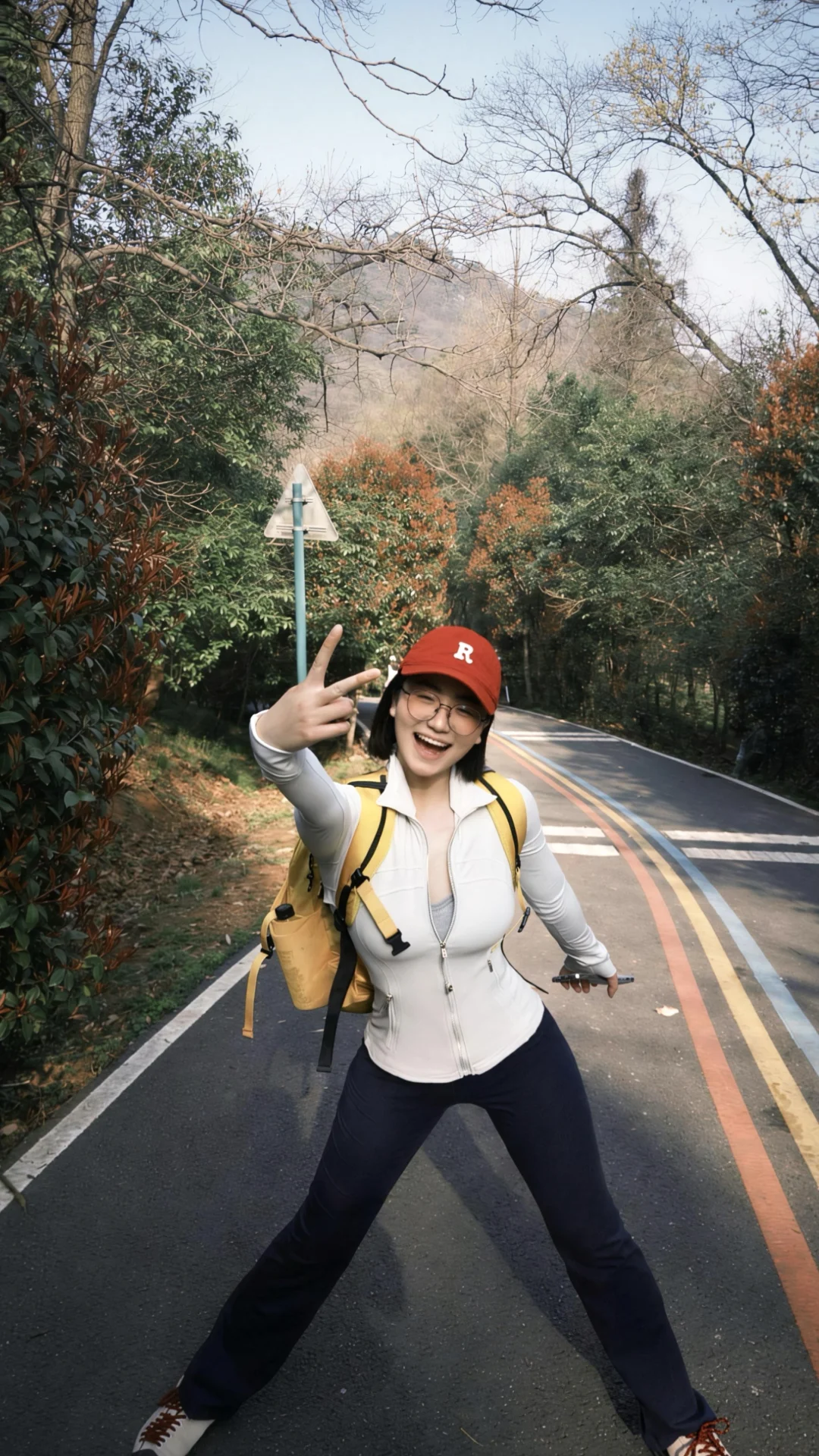 南京老山“导游”🎒一起去爬山吧！