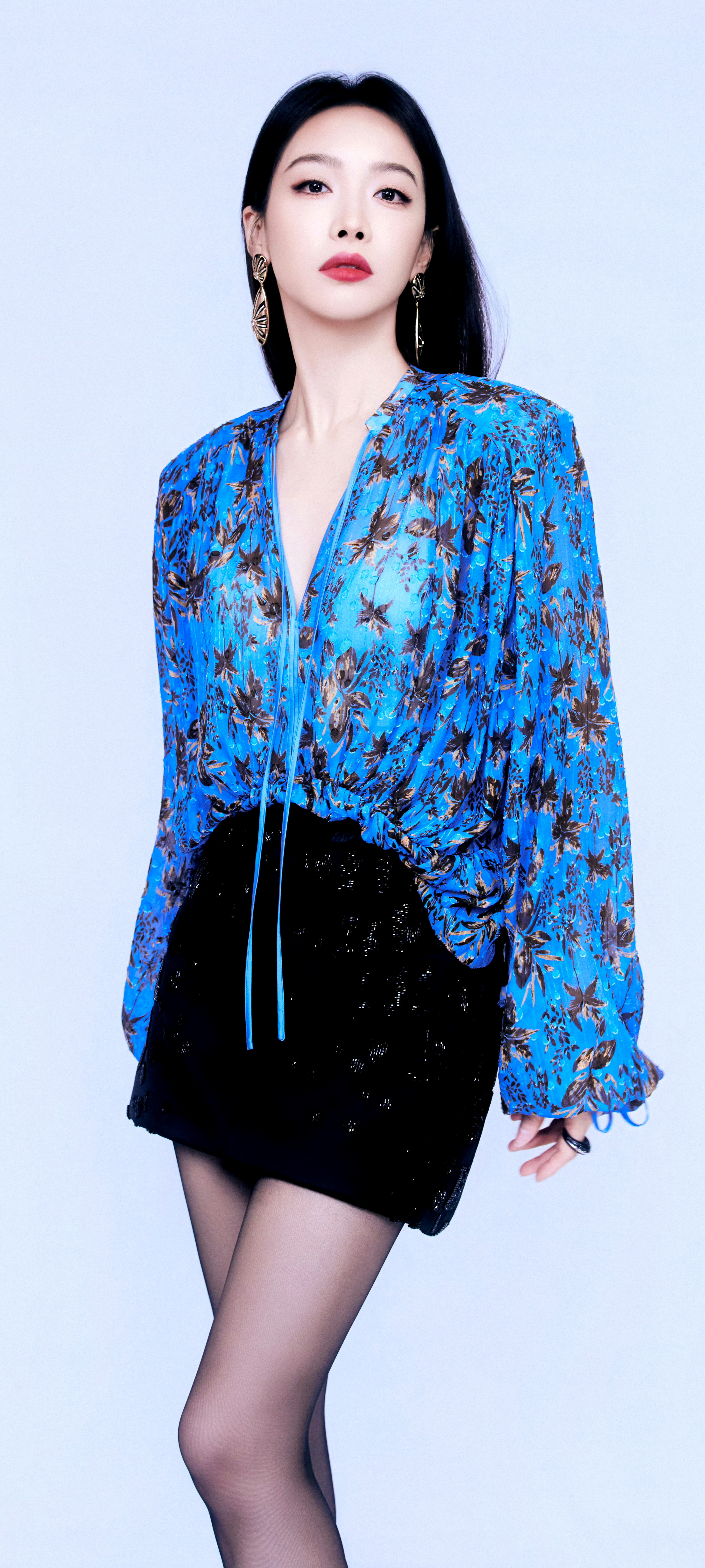 宋茜好明艳的穿搭宋茜