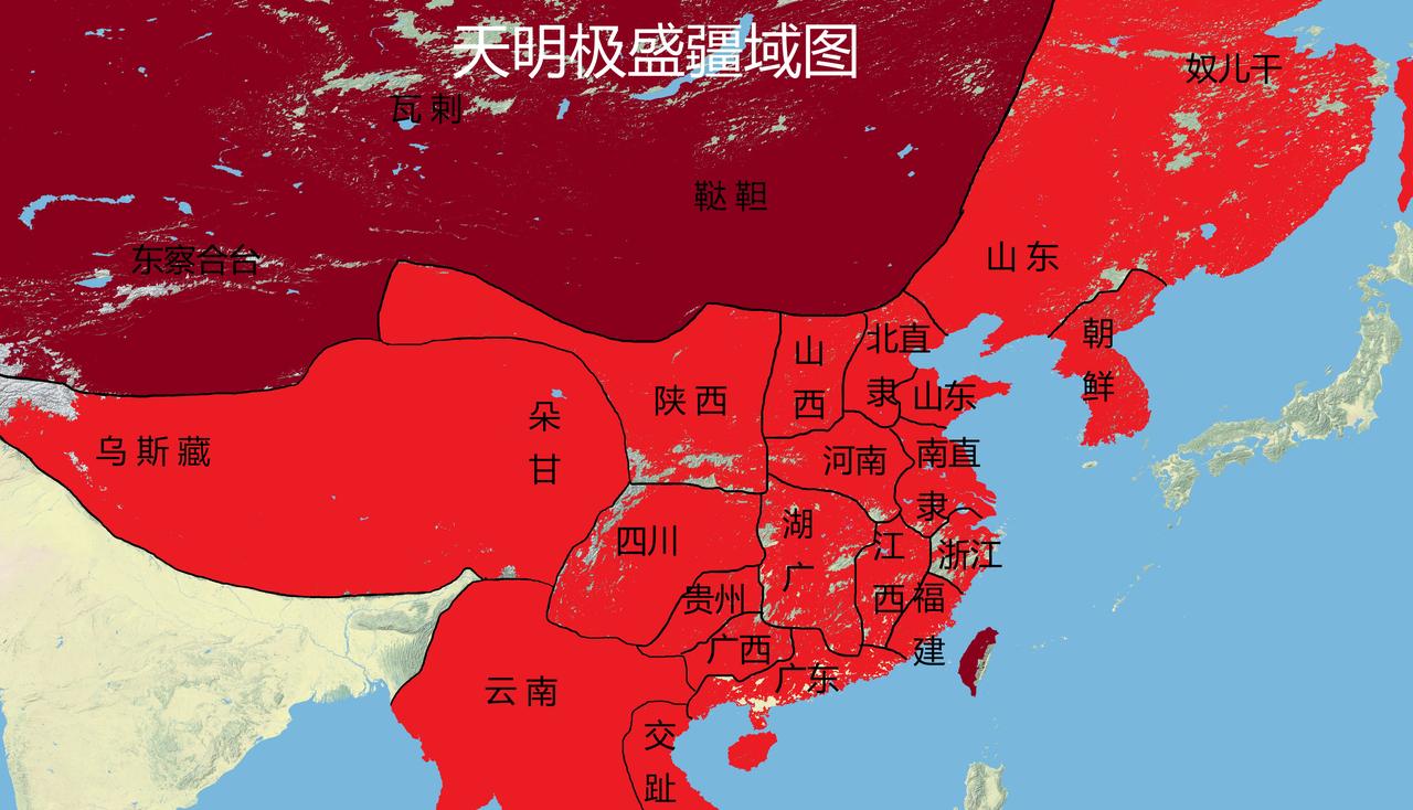 北至：北达北冰洋，最北约在亚洲的北冰洋沿岸南至：南达印度洋，最南在马来群岛的旧