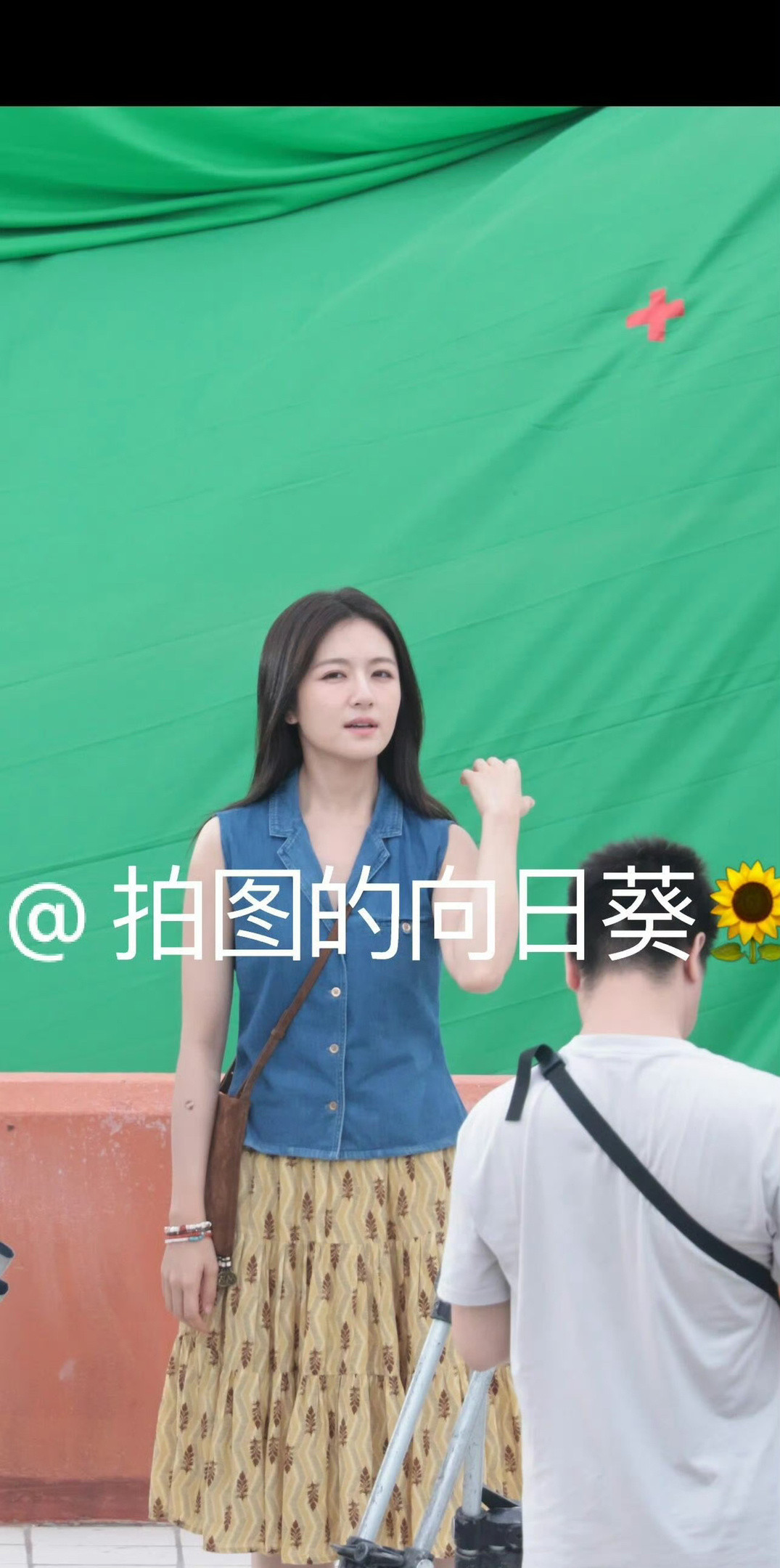 李兰迪《海岛舒服日志》路透生图，好漂亮！！简直太适配海岛风了！！[好喜