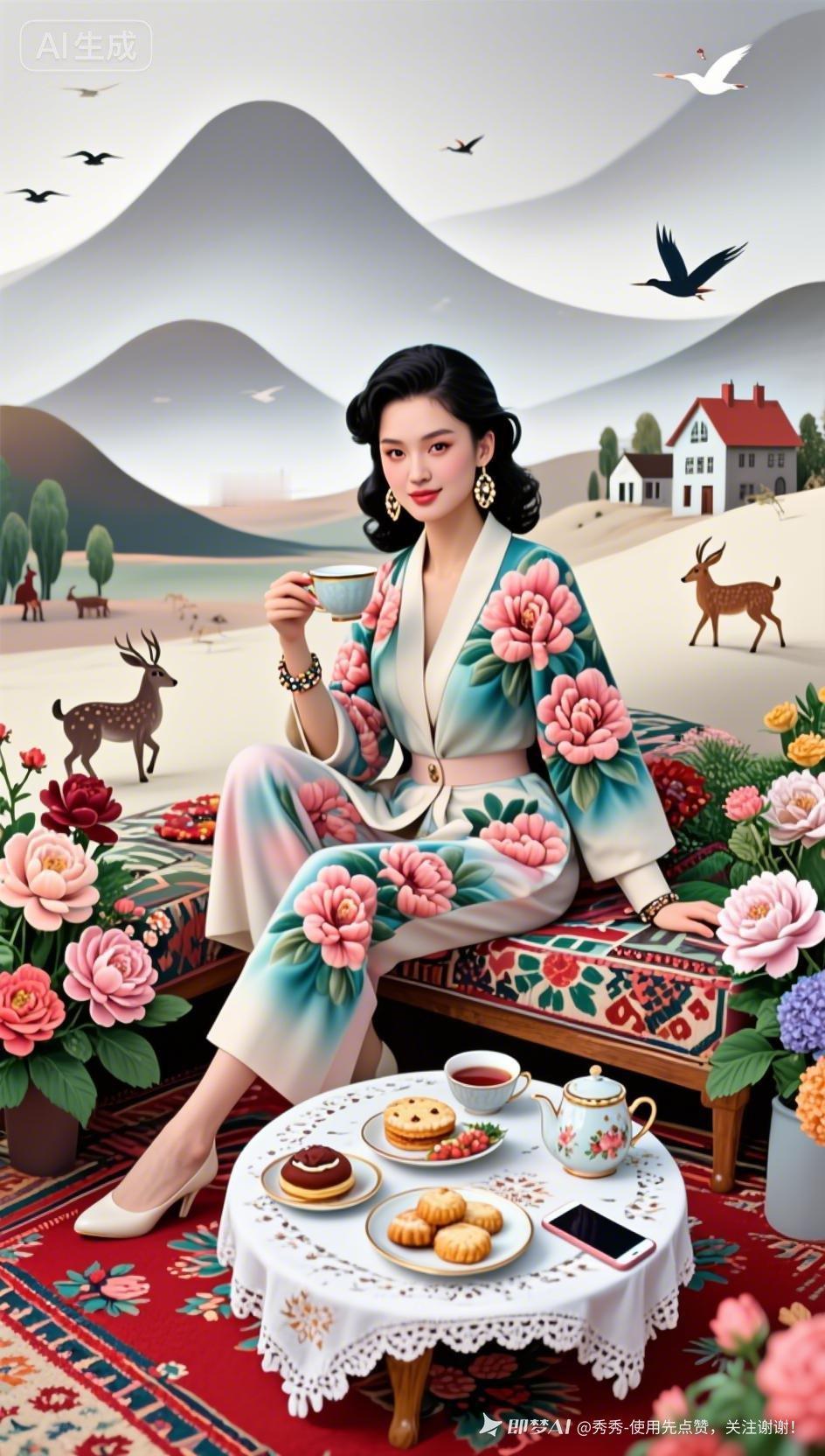 复古风情下午茶，静享时光的美好
