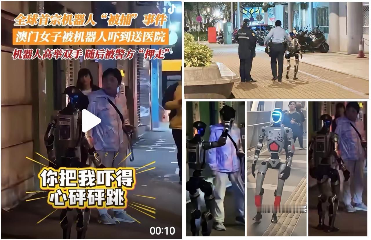 机器人“被捕”全网笑疯，我看了三遍没笑出来：我们还没准备好，它已经来了202