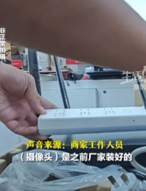 “水太深了！”山东济南，记者在一家科技市场，向一家档口老板小声询问是否有隐蔽摄