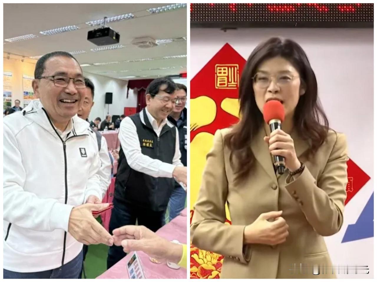真没想到啊，原以为新北市长候选人李四川成功出线，国民党主席郑丽文跟新北市长侯友谊