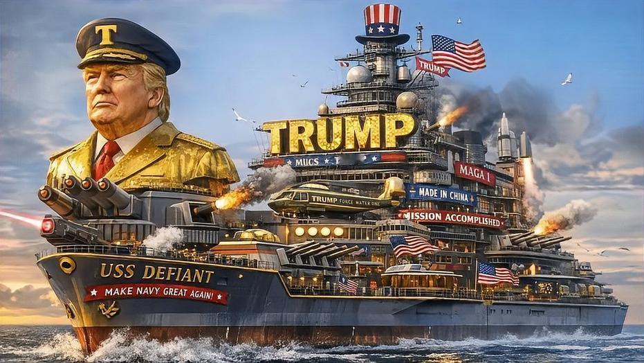 中国集装箱货船太猛了60垂发+万发炮让美国都慌了中国一艘中型货船刚亮相，