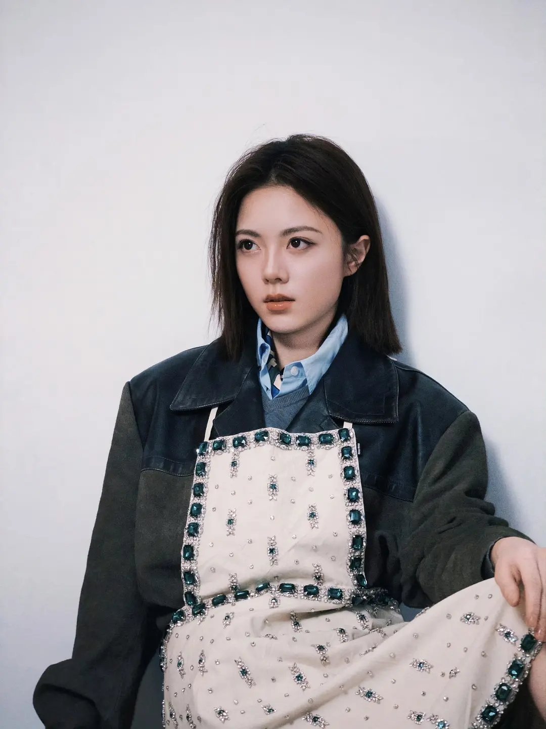 赵今麦这是穿了个围裙吗？