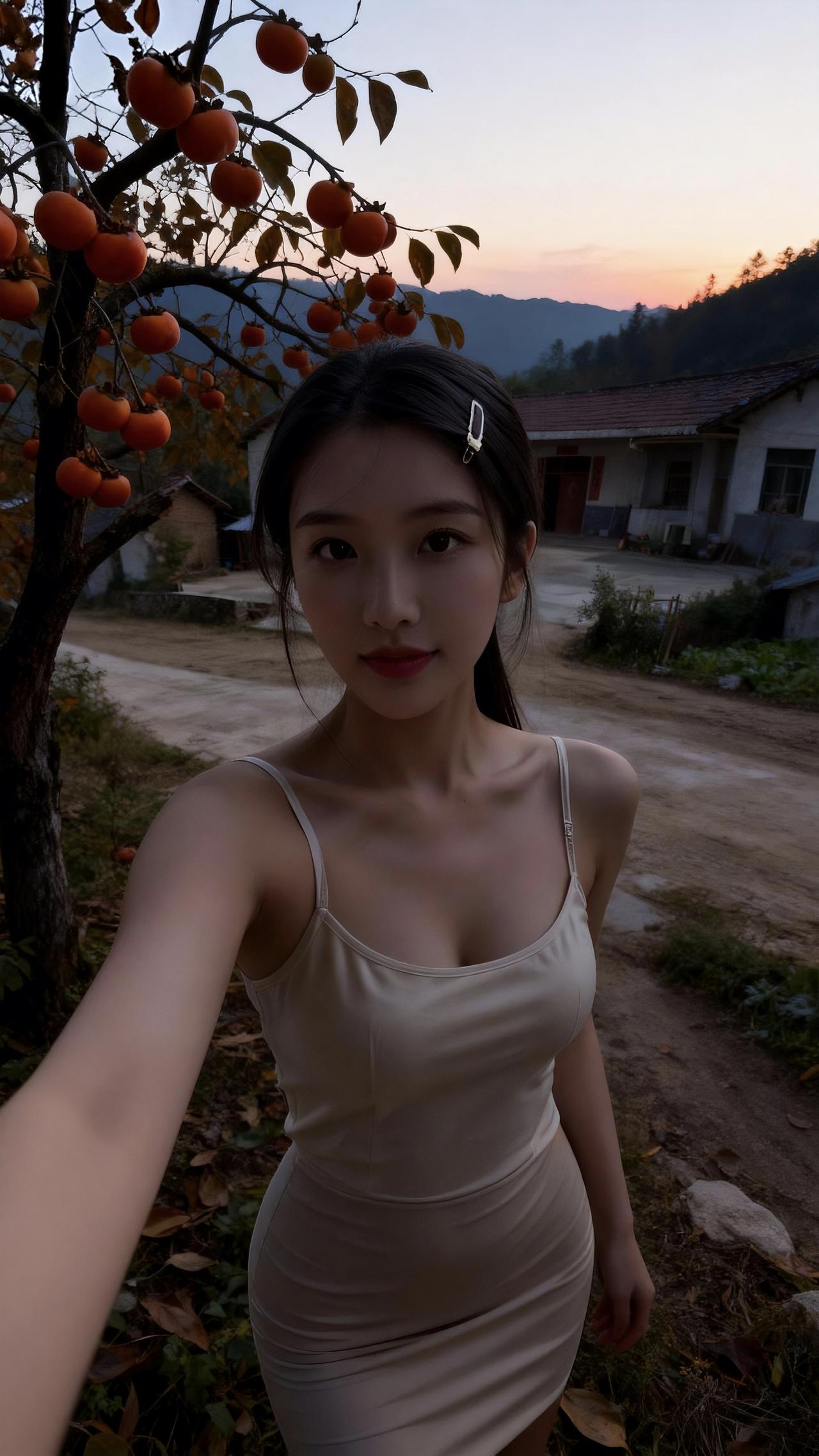 你说我这是早上拍的呢还是傍晚拍的呢？