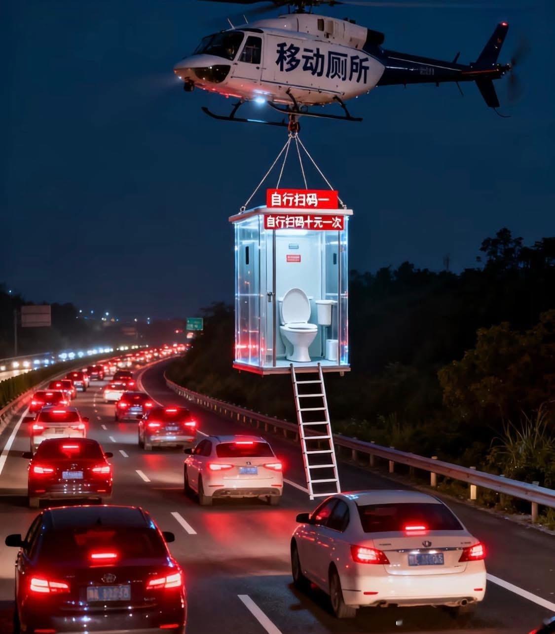这个现在应该受欢迎[滑稽笑]，你们现在还塞在路上吗​​​