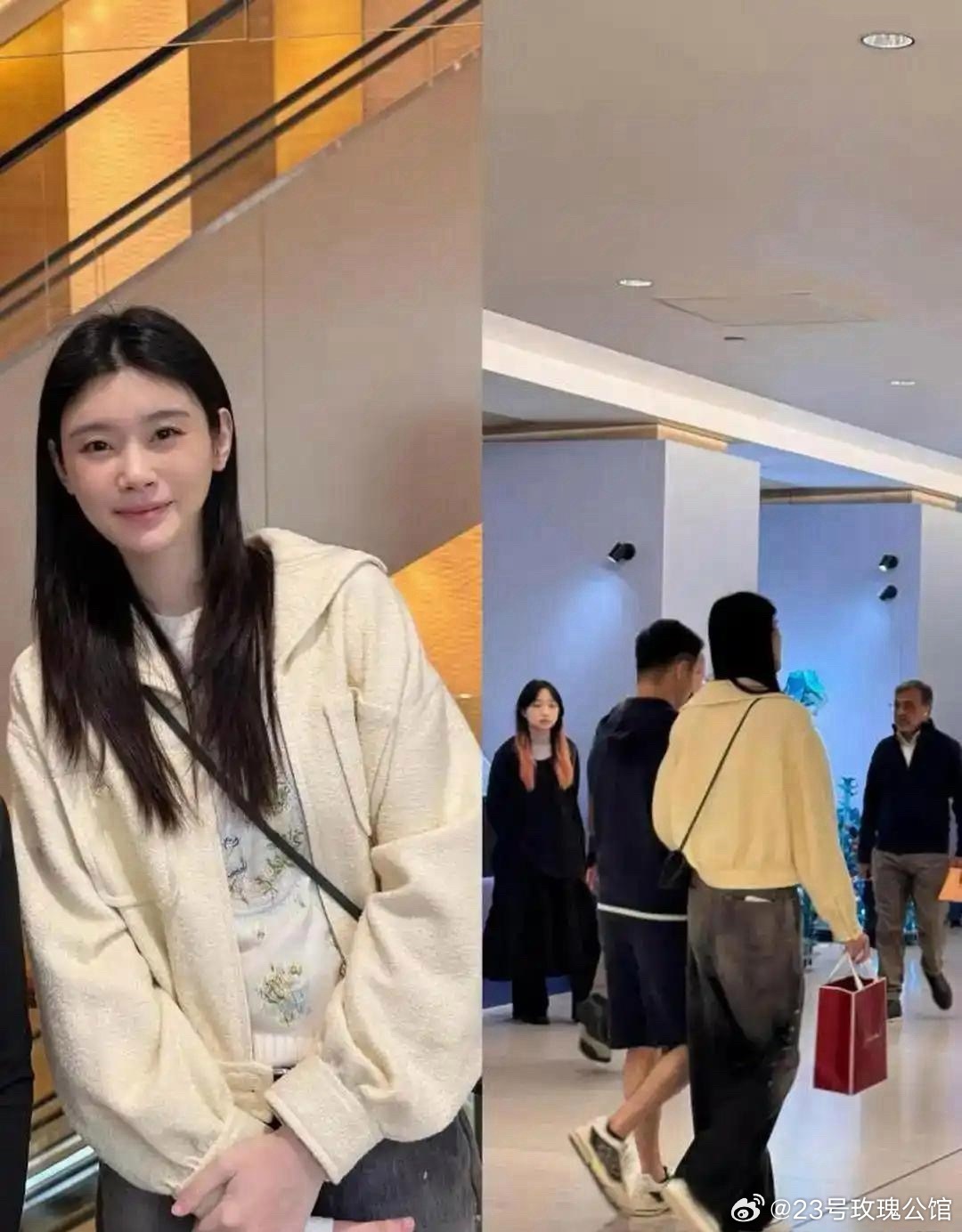 奚梦瑶被偶遇！状态像个大学生，外套好好看，一查，香奈儿五万多……算了￼