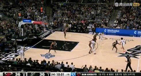 好轻松——榜眼哈珀这突破有点像富尔茨啊！图1-3：单节3次突破，感觉没速度、没