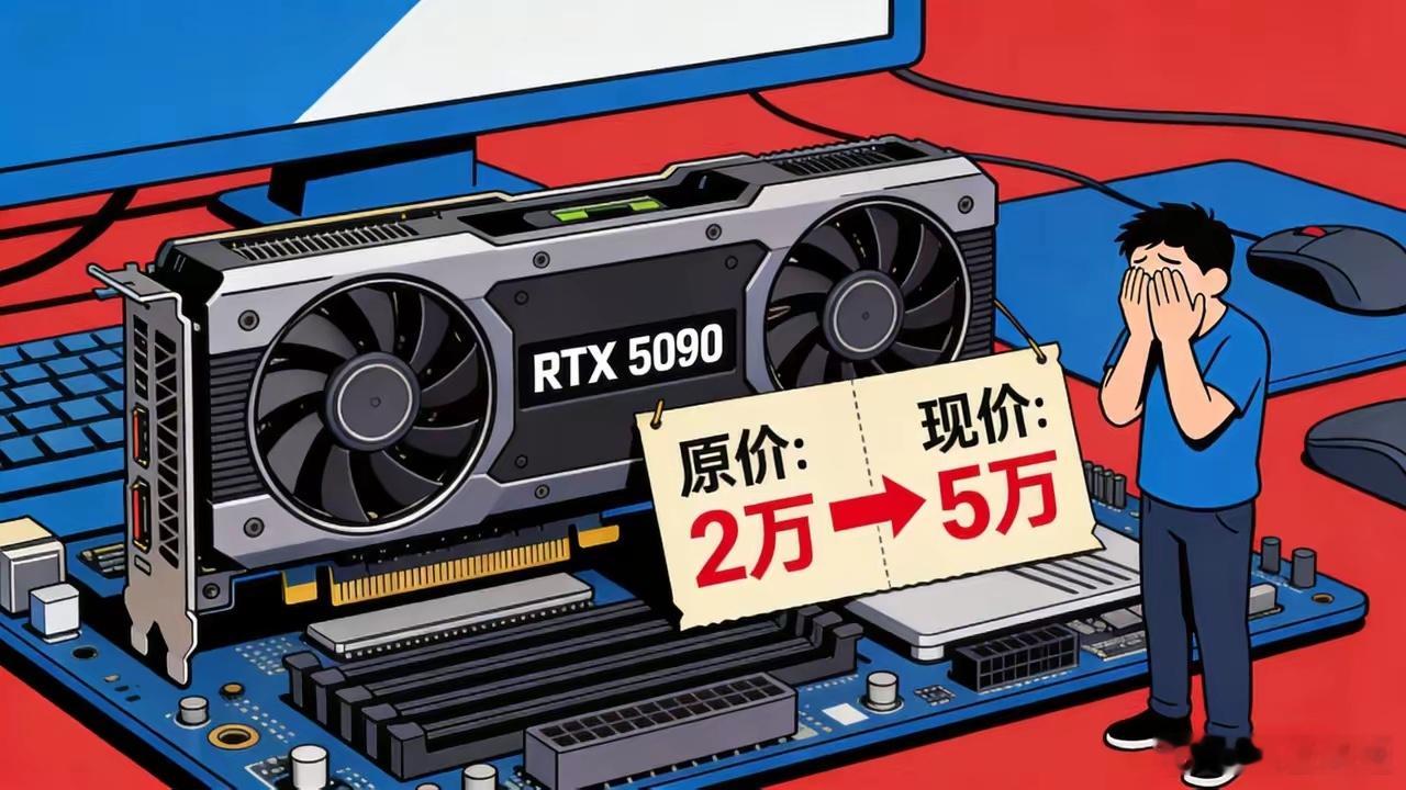 显卡这东西，现在普通消费者已经买不起了。过去一年，RTX5090在德国从260