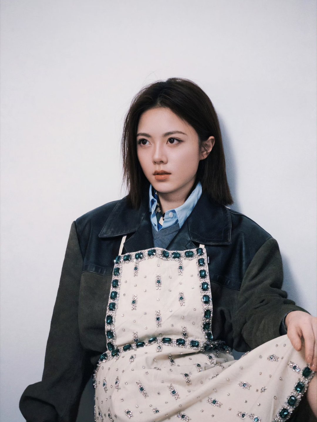 新鲜的漂亮的麦宝赵今麦啊！女王姐味好帅啊这个拽姐