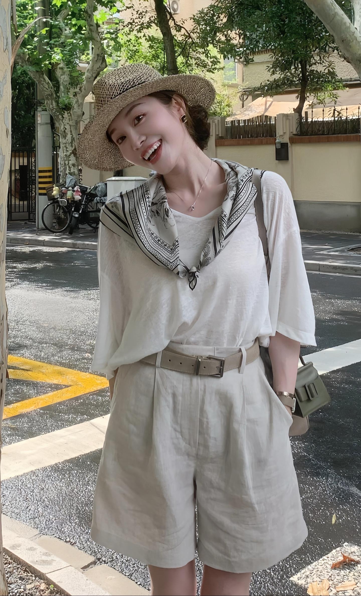 夏季穿搭 高级感穿搭 夏日穿搭主打松弛感 韩系穿搭