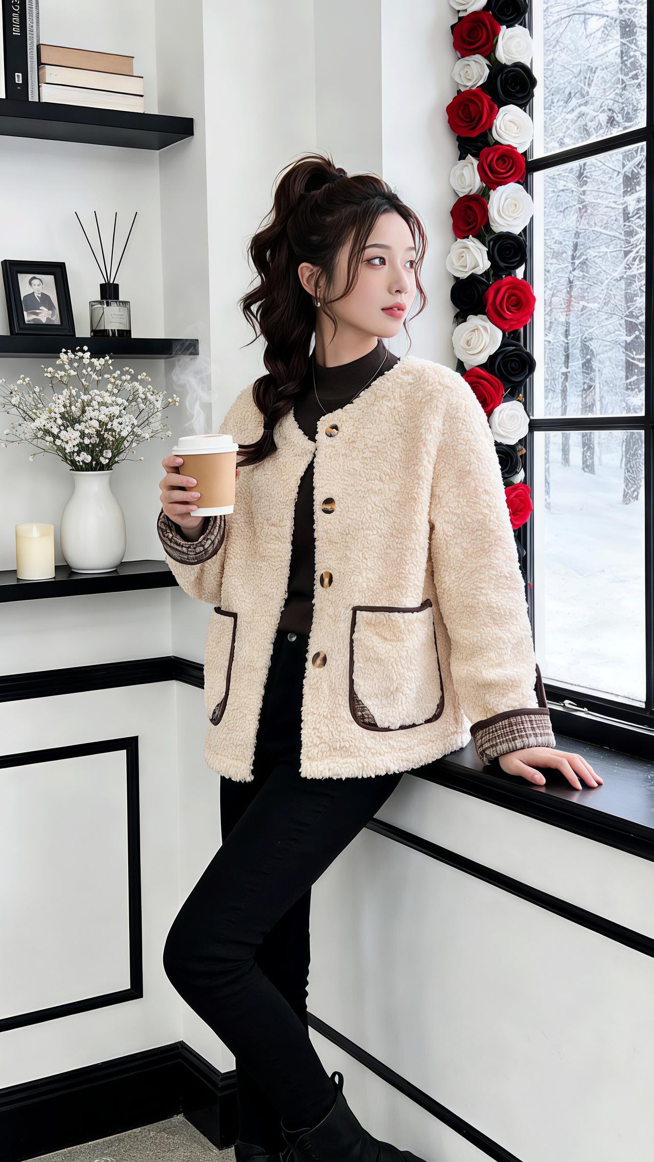 外套保暖又好看过年穿什么新年穿搭穿搭