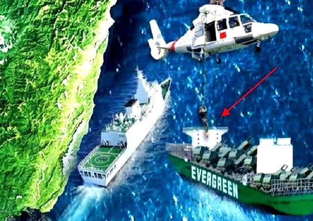 美国这回是把“长荣”当成了“敢死队”啊！这事儿说白了就是一场豪赌：美国一边在