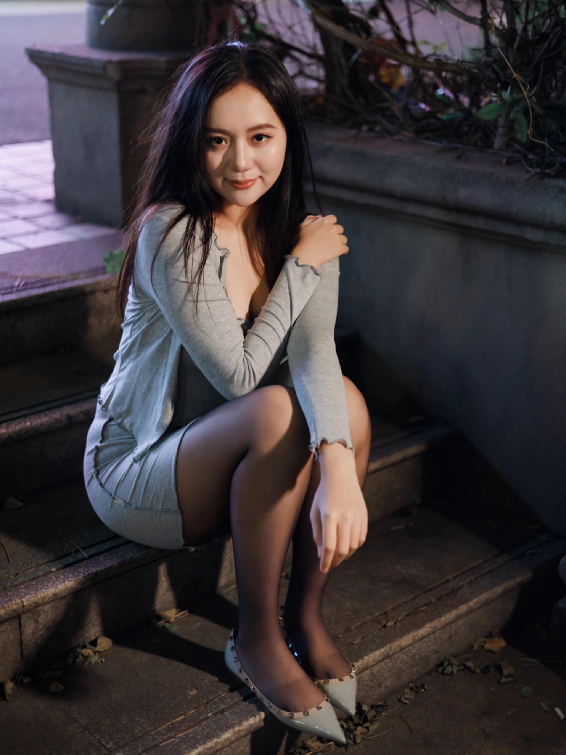 夜色下的光影交错～​​​