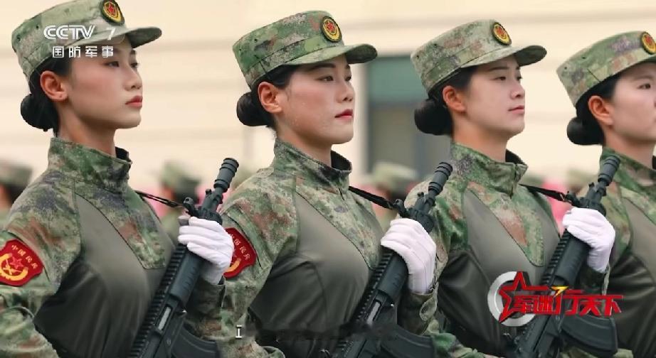 确定了！参加阅兵的民兵方队成员都不是职业军人，刚开始我还以为都是服役军人呢！