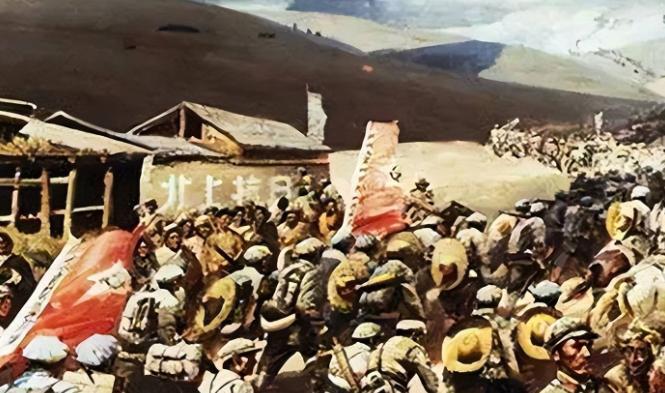 1935年5月，红军被堵在大凉山，前有川军堵截，后有蒋介石追兵，眼看就要走投无路